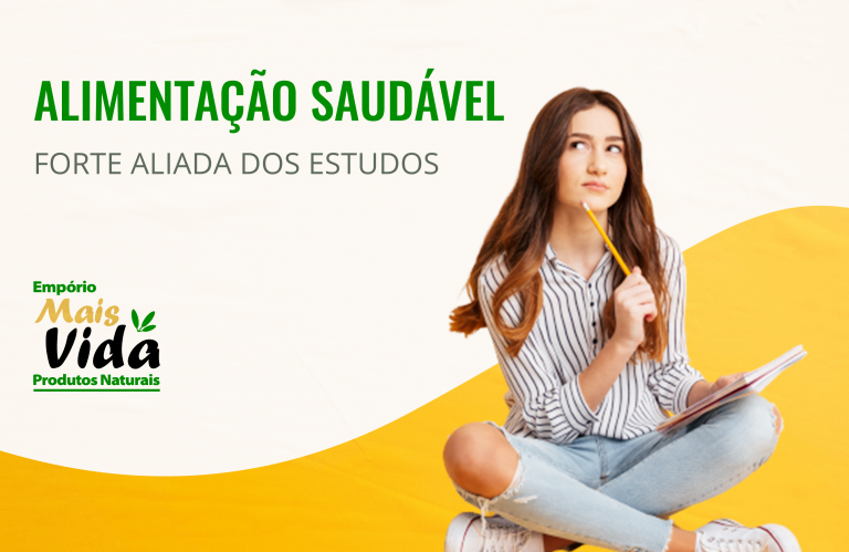 Alimentação saudável: uma aliada aos estudos